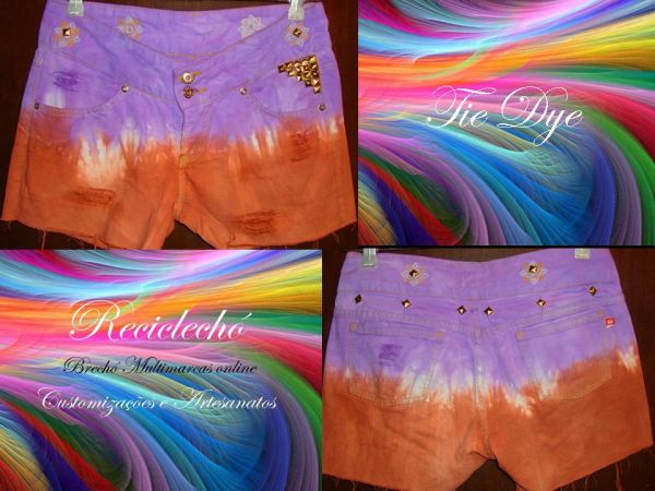 shorts Tie dye